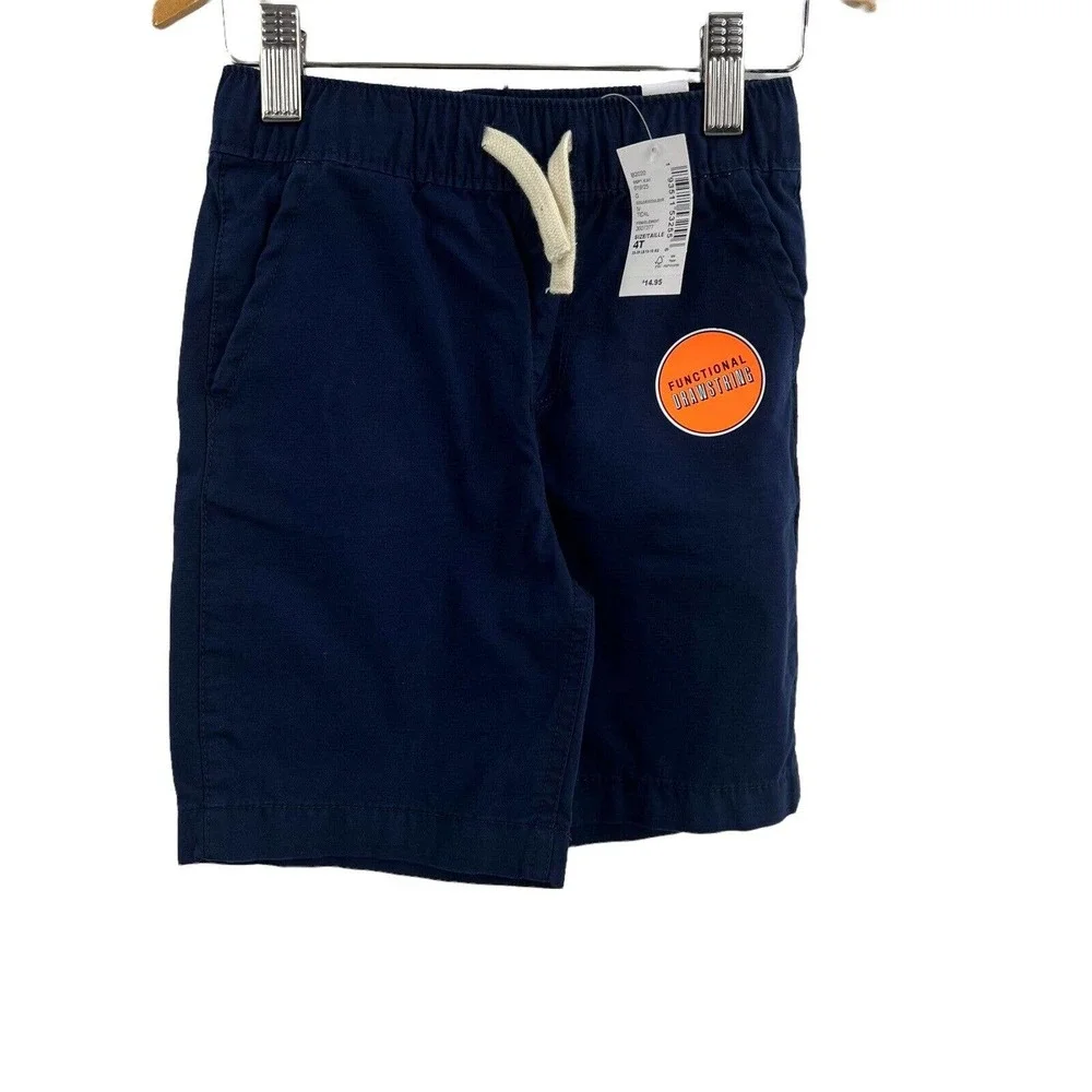 Childrens Place Navy Pull On Short Size 4T New‎